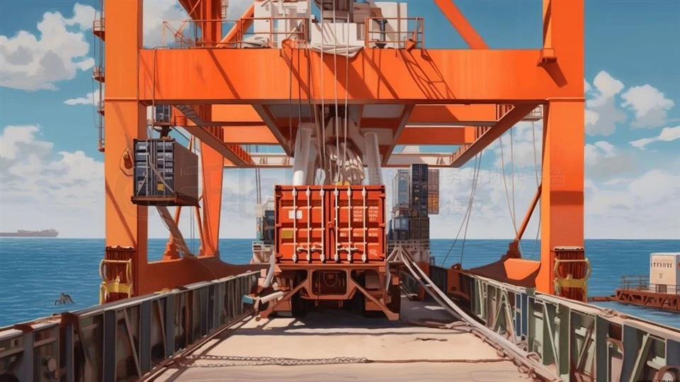 China-Mexiko Seefracht voller Container