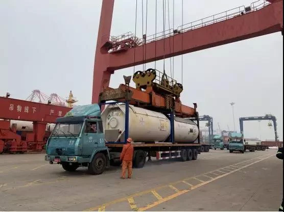 China, US-Chemikalientransport