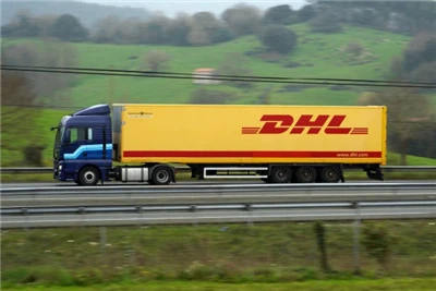 Dhl sendet internationales Paket
